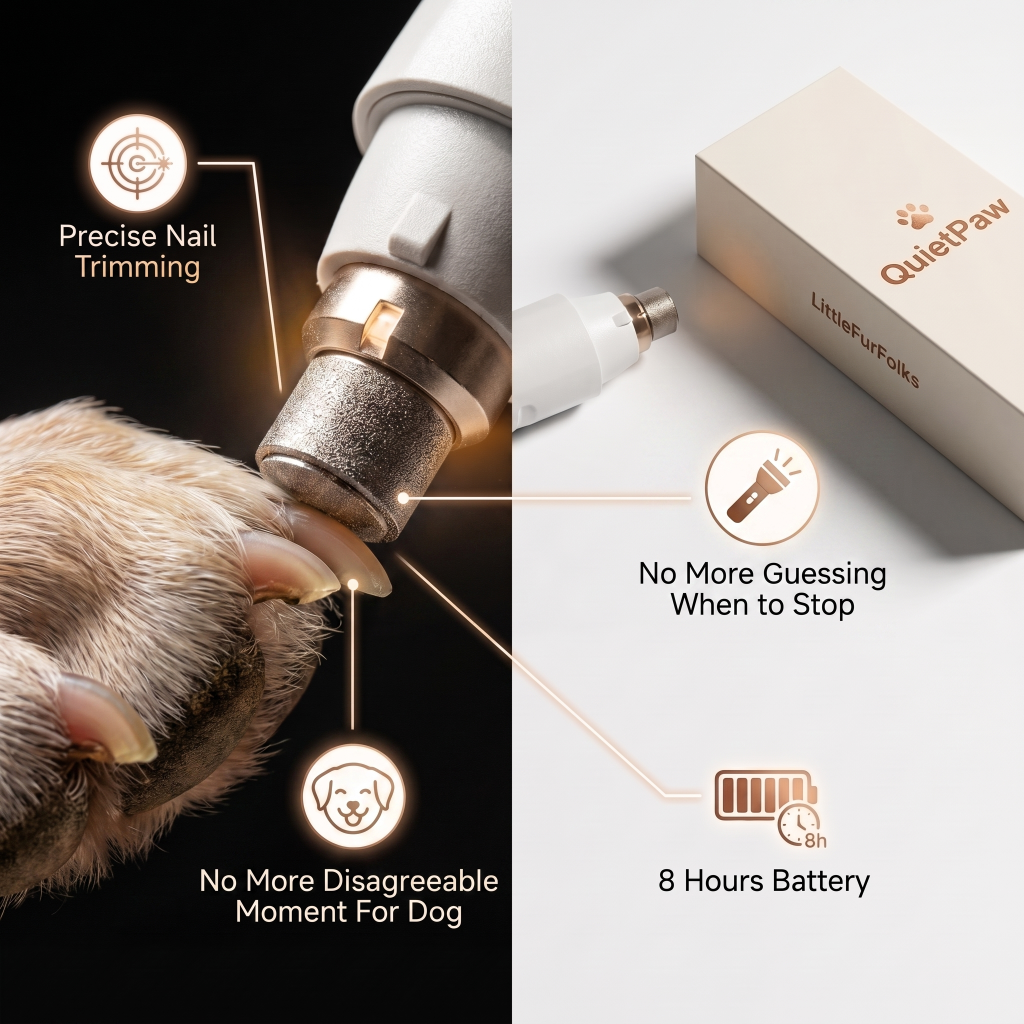 LED Dog Nail Grinder